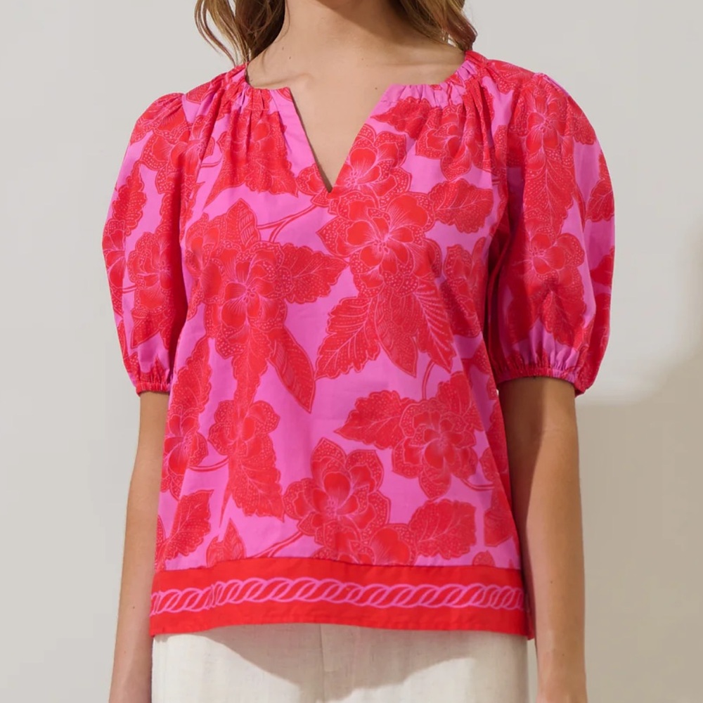 SUGARLIPS Split-Neck Top *Brand New, Never Worn* Size Medium